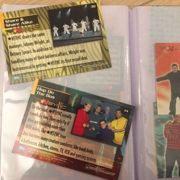 Vintage Backstreet Boys & NSync cards - Picture 10 of 10
